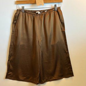 - Vince Copper Satin Shorts Size Small